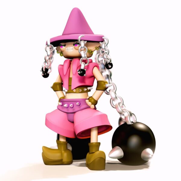 Spike Witch STL - immagine 2